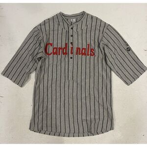 St. Louis Cardinals Baseball SGA 1919 Jersey Men XL Gray MLB Throwback Pinstripe